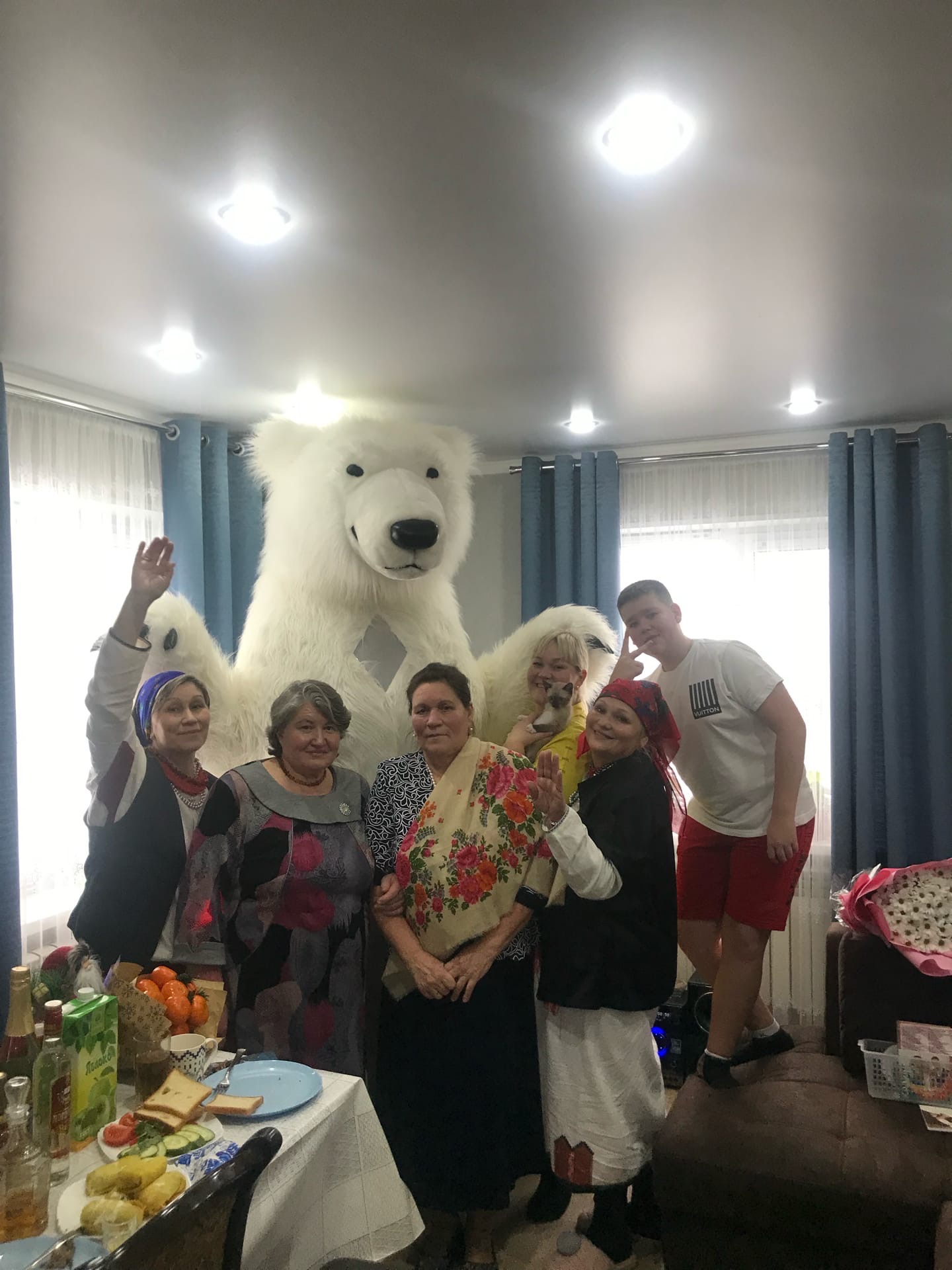 Мишка на праздник Саранск