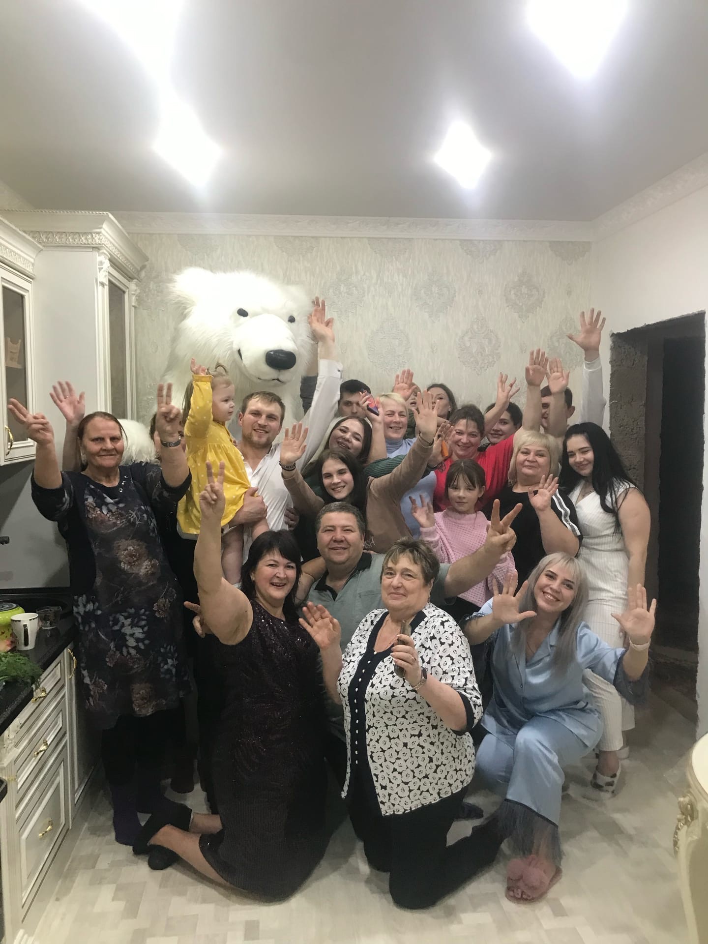 Мишка на праздник Саранск