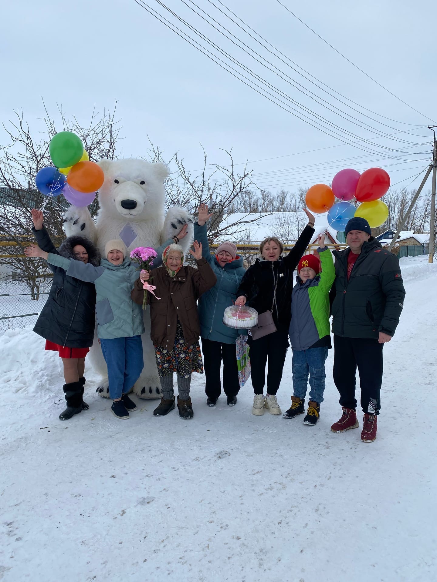 Мишка на праздник Саранск
